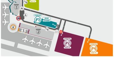 Kaart Beauvais lennujaama parkimine