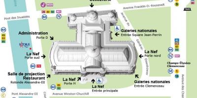 Kaart Grand Palais