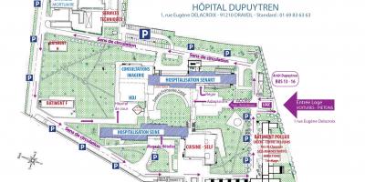 Kaart Joffre-Dupuytren haigla