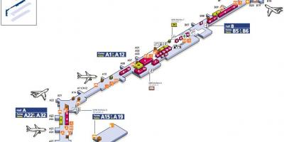 Kaart Lõuna-Orly lennujaam