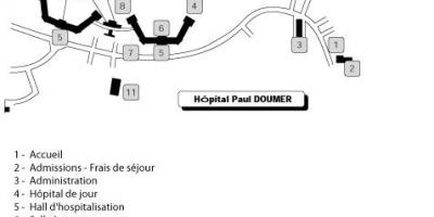 Kaart Paul Doumer haigla