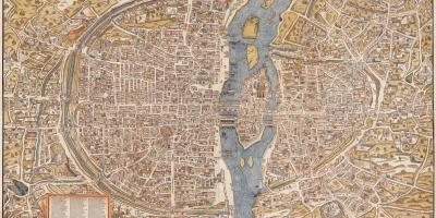 Kaart Vana Pariisi